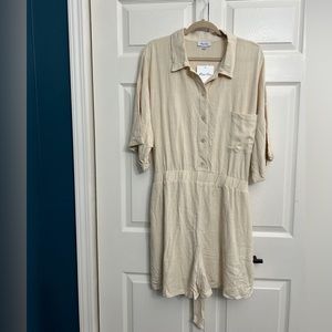 NWT Petal Dew Plus Romper Size 3X
